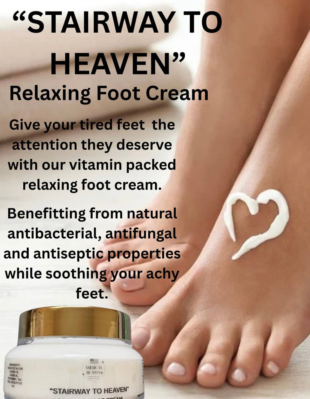 “Stairway to Heaven”Relaxing Foot Cream